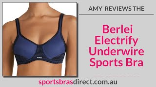 Berlei Electrify Underwire Sports Bra Review [upl. by Dremann]