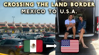 Crossing the US  Mexico border Tamaulipas to Texas Life update [upl. by Tabina281]