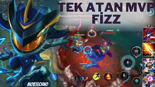 MVP FİZZ İLE YENİ SEZONDA TEK ATIYORUZ ULTİ FAİL  Wild Rift [upl. by Juliette97]