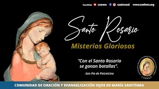 Santo Rosario  Misterios Gloriosos  19052024 [upl. by Odraleba]