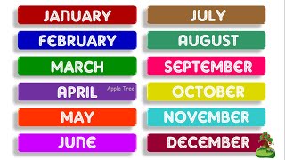 Months of The Year for Kids  Learn 12 Months of the Year  Kids Academy [upl. by Allesiram]