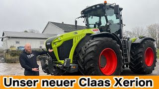 FarmVLOG777  Unser neuer Claas Xerion 4000 ist da [upl. by Eserahs]