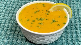 SOUPE DE LENTILLES CORAIL 🍲 Même les enfants en rafollent  Deli Cuisine [upl. by Airdnola209]