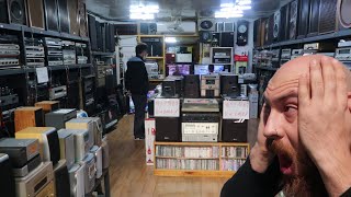 Looking Round One Of The BIGGEST Vintage Electronics Markets In The World Dongmyo SEOUL [upl. by Carolle]