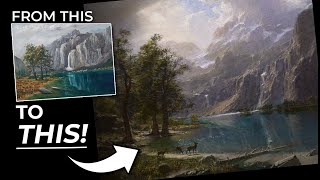 3 Ways to IMPROVE your COMPOSITION  Critique and PaintOver [upl. by Aimas]