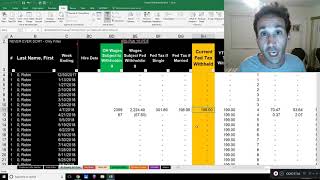 Payroll in Excel 2018  BiWeekly Ohio Toledo version [upl. by Eugeniusz]