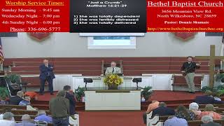 Monday Night Revival Service quotJust A Crumbquot 9924 [upl. by Eillehs]