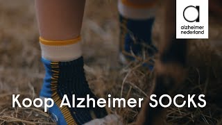 Koop Alzheimer SOCKS en steun onderzoek naar alzheimer [upl. by Atikir]