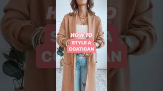 How to Style a Coatigan  1 Cardigan 5 Outfits Shop on my Amazon Storefront amazonfinds cardigan [upl. by Aneeuq]