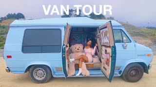 VAN TOUR  SOLO FEMALE TRAVELER lives VANLIFE with PET SNAKE [upl. by Yursa977]