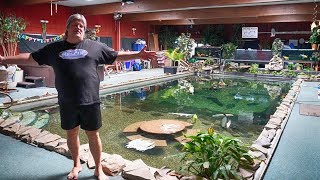 Monster Home Pool Pond  Ohio Fish Rescue Tour 2019 [upl. by Stauder]