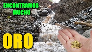 Prospección de ORO en QUEBRADAS ARROYOS Y RIOS Minería Artesanal⛏️💰🤑 [upl. by Trimmer]