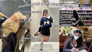 STUDY VLOG  a PRODUCTIVE UNI WEEK in my life studying on campus student meals amp daily life [upl. by Lewendal296]