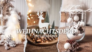 8 Ideen für Weihnachtsdeko mit Lichterketten  Weihnachtsdeko selber machen  DIY christmas decor [upl. by Otrebmal843]