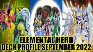 ELEMENTAL HERO DECK PROFILE AUGUST 2024 YUGIOH [upl. by Jeuz]