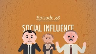 Social Influence Crash Course Psychology 38 [upl. by Nyleaj]