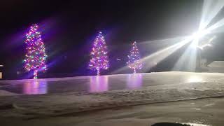 Christmas lights around Gackle North Dakota 2023 [upl. by Aneem]