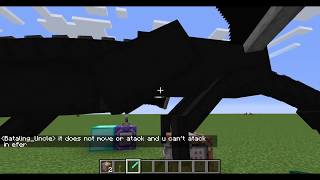 Minecraft PC How to spawn in an ender dragon in the overworld with commands [upl. by Thom]