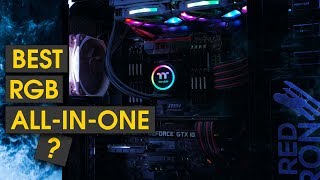 Thermaltake Floe Riing 360 RGB Premium Edition  AIO Liquid Cooler Review [upl. by Mccahill]