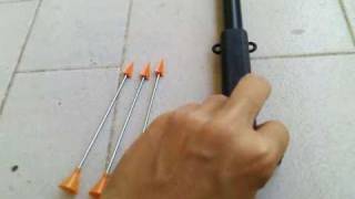 HQTesting the accuracy of Cold Steel blowgun darts [upl. by Landahl]