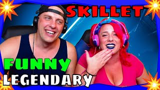 FUNNY REACTION TO Skillet  Legendary Official Video THE WOLF HUNTERZ Reactions [upl. by Dickie]