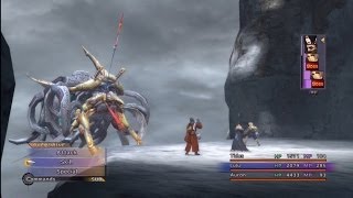 Final Fantasy X HD Remaster  Seymour Flux Boss Battle [upl. by Alleber]