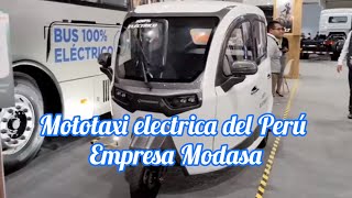 MOTOTAXI ELECTRICA DEL PERU empresa MODASA [upl. by Jeremy]