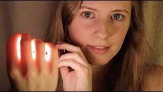 ASMR  Visual Triggers mirrored touch tracing pulling plucking light [upl. by Sunny694]