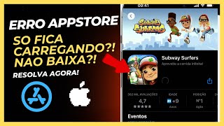 IPHONE NÃO BAIXA APPS E JOGOS SO FICA CARREGANDO COMO RESOLVER [upl. by Ateuqahs298]