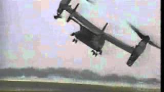 V22 Osprey Crashes Badly During Test Flightavi [upl. by Woodruff]