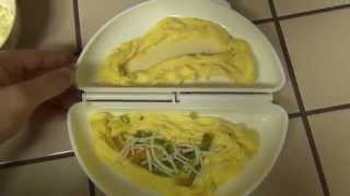 Emson Omelet Wave Microwave Omelet Cooker Review [upl. by Holms]