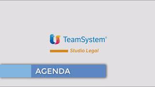 TeamSystem Studio Legal  Funzionalità  Agenda [upl. by Alisun]