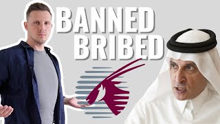 BANNED AND BRIBED BY QATAR AIRWAYS  SHOCKING MOVE [upl. by Marji905]