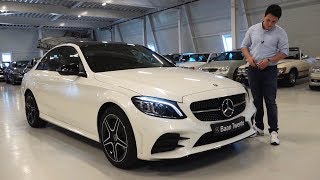 2019 Mercedes C Class C180 AMG  NEW Full Review Start Up Sound Interior Exterior [upl. by Enived]