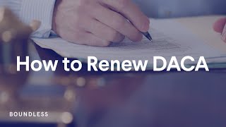 How to Renew DACA [upl. by Valerio]