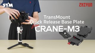 ZHIYUN CRANE M3 Transmount Quick Release [upl. by Katherin882]