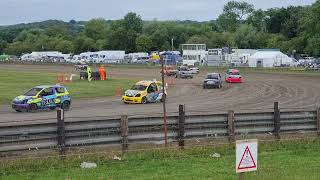 British Autograss Series Rd 1 Evesham day 2 23rd June 2024 LClass 1 3 [upl. by Nwahsal788]