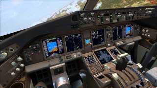 FSX PMDG 777 TutoVol complet  Cold and Dark  ILS  FR  HD [upl. by Grider599]