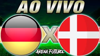 ALEMANHA x DINAMARCA AO VIVO Oitavas de Final Eurocopa  Narração [upl. by Porta]