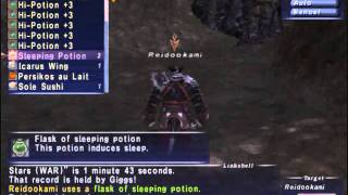 My lvl 66 warrior Maat fight on FFXI [upl. by Greyson]