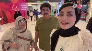 Burjkhalifa view  Dubai mall may bohat enjoy kia  dietitian aqsa k BTS mama papa ny b enjoy kia😍 [upl. by Hal]