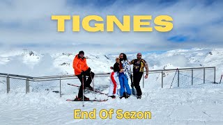 Skiing in May  Tignes  Val dlsere  End of sezon [upl. by Akzseinga]