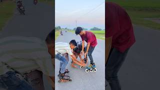 Heartwarming Reactions of Kids Learning to Skate 😢 skate skating shorts skate video trending [upl. by Farkas]