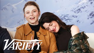 Thomasin McKenzie Fell in Love With ‘Eileen’ CoStar Anne Hathaway ‘By Watching “Princess Diaries” [upl. by Eizzik]