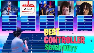 Best Controller Settings For Fortnite Chapter 5 Season 2 [upl. by Aehsat907]