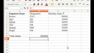 Computerised Accounting  PracticalsSUMSUMIF [upl. by Eciened]