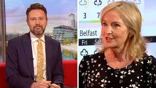 BBC Breakfasts Jon Kay has been heavily criticised for Carol Kirkwoods shaky speech following [upl. by Llenyaj]