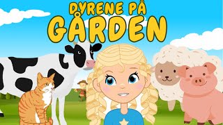 Dyrene på bondegården  Læring for barn  Norsk [upl. by Gunnar]