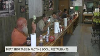 Meat shortage causes longtime Gilmer restaurant to evaluate future [upl. by Aihtiekal]