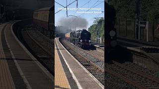 Braunton at Speed through Oxenholme  Steam [upl. by Kiryt674]